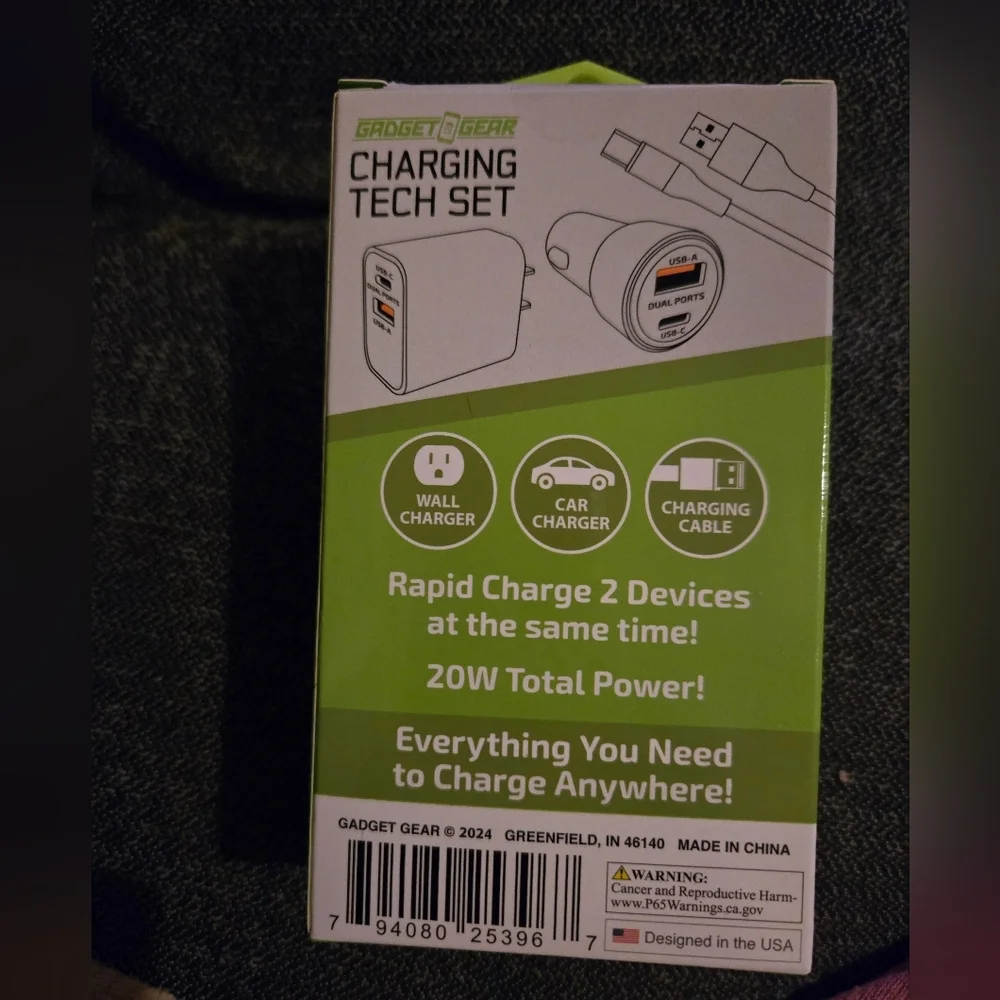 Gadget Gear Charging system see below for info Hp 🔥🔥🔥🔥